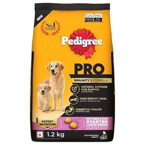 Pedigree PRO Mother & Pup Starter Large Breed 1.2KG .