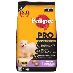 Pedigree PRO Puppy Small Breed, 3 kg Dry Dog Food,