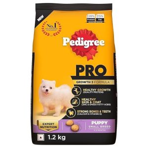 Pedigree PRO Puppy Small Breed, 1.2 kg Dry Dog Food.