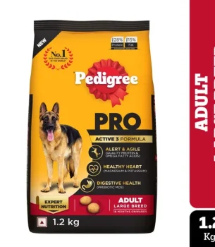 Pedigree PRO Adult Large Breed, 1.2 kg Dry Dog Food .
