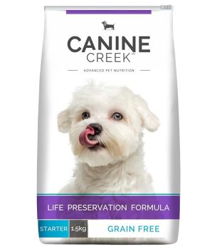 Canine Creek Starter Ultra Premium Dry Dog Food 1.5Kg Pack