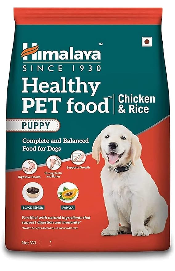 Himalaya Healthy Pet kibble Food - Puppy, Large, 3 kg