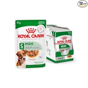 Royal Canin Mini Adult Dog Food, 85 Grams, Pack of 12 Sachet.