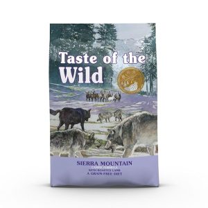Taste of the Wild Dry Dog Food Sierra Mountain Canine (Roasted Lamb) 2-Kg