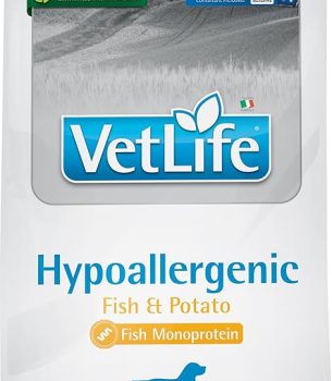 Farmina Vet Life Hypoallergenic Fish and Potato Canine Formula, 2 kg.