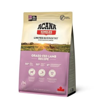 Acana Grass-Fed Lamb Dry Dog Food, Grain Free Dog Food for All Life Stages, Fresh or Raw Ingredients, 2 kg