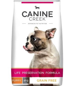 Canine Creek Ultra Premium Puppy Dry Dog Food, 4kg Pack.
