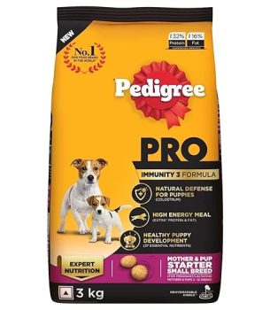 Pedigree PRO Mother & Pup Starter Small Breed, 3 kg Dry Dog Food